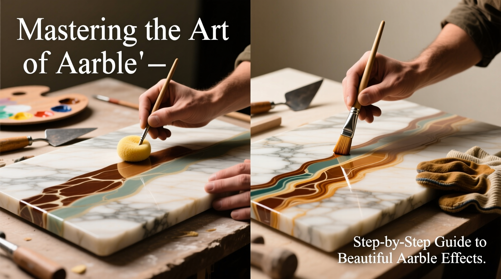 mastering the art of marble a step by step guide to beautiful marble effects