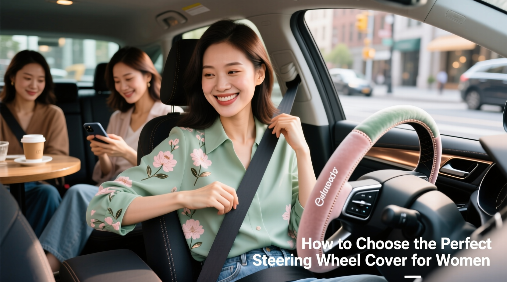 stylish and functional how to choose the perfect steering wheel cover for women