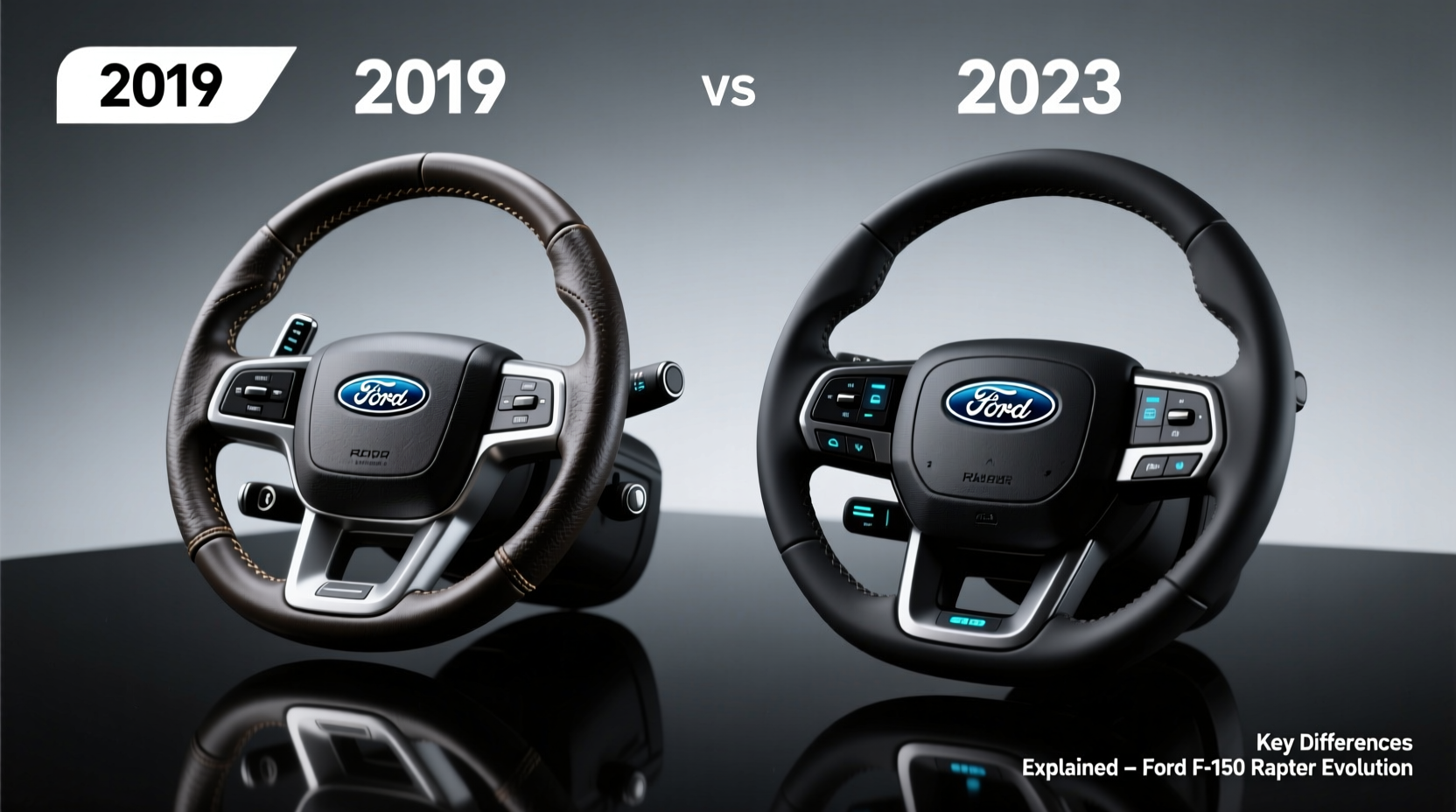 2019 vs 2023 Raptor Steering Wheel: Key Differences Explained