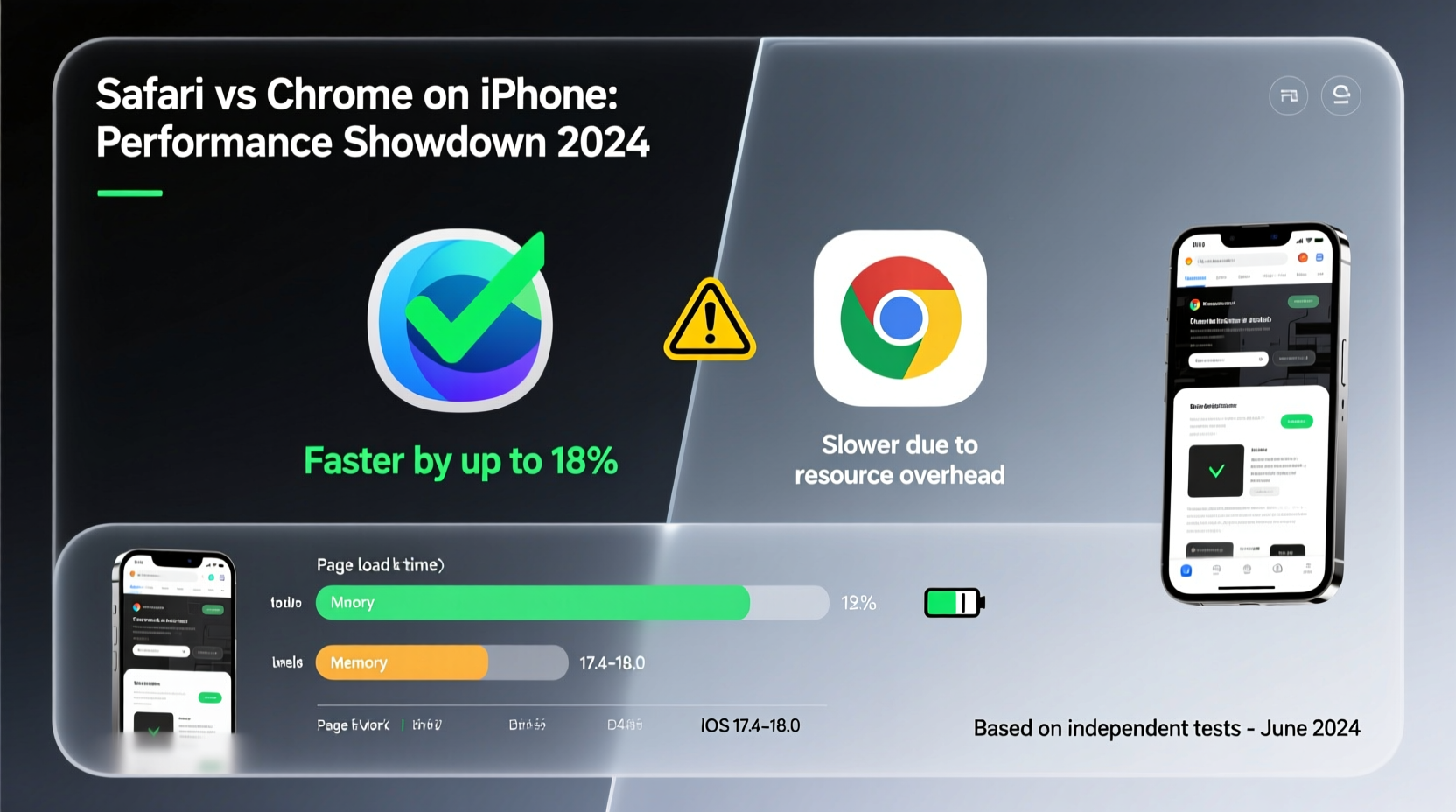 is safari actually faster than chrome on iphones now whats the deal