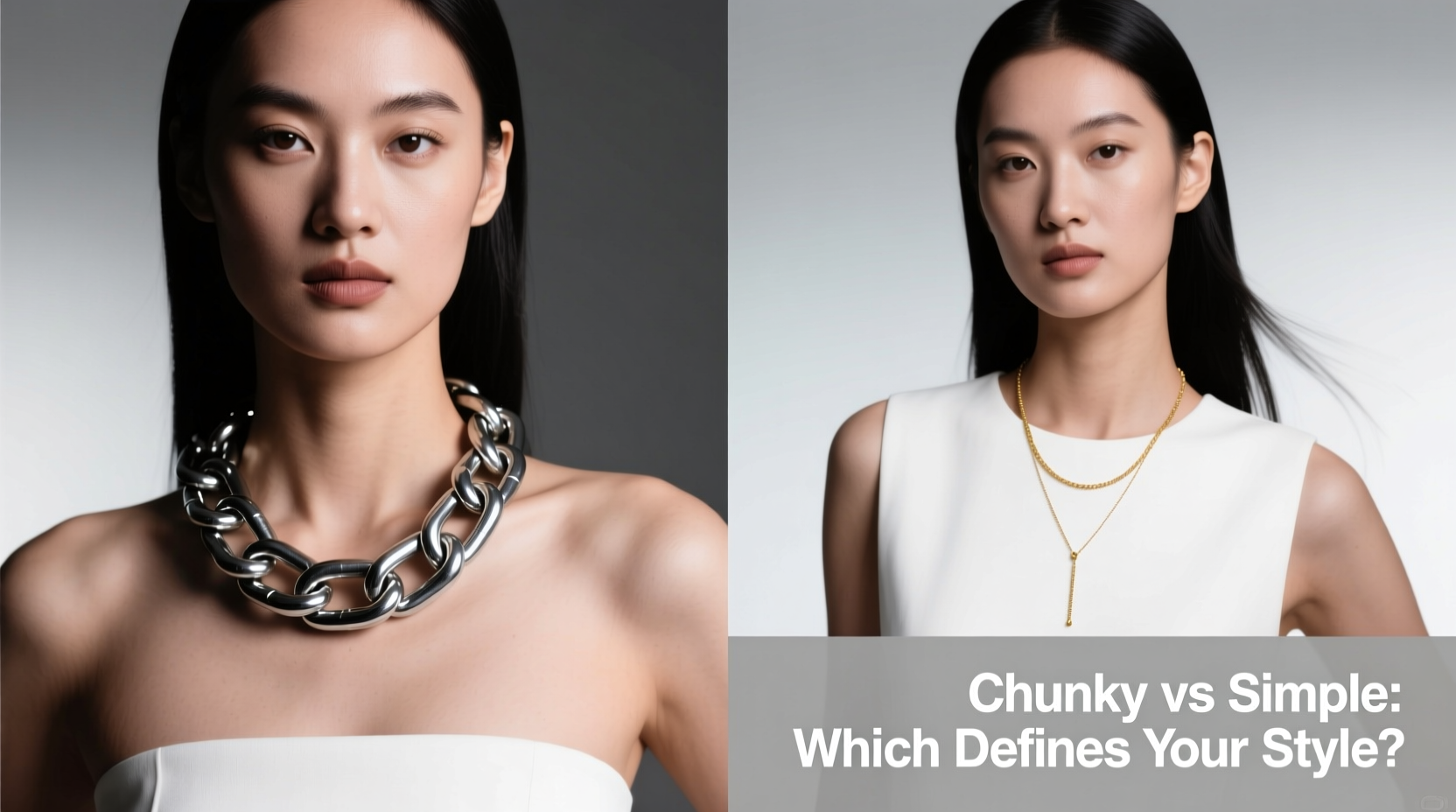 chunky vs simple chain necklaces are chunky chains still in style or are simple ones a better choice