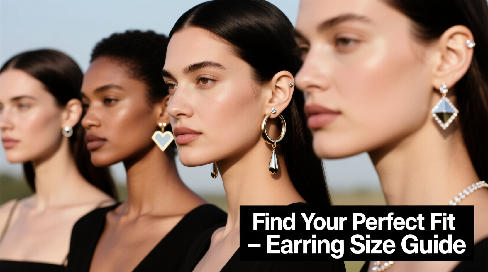 expert tips to find the ideal earring size that flattering your unique face shape