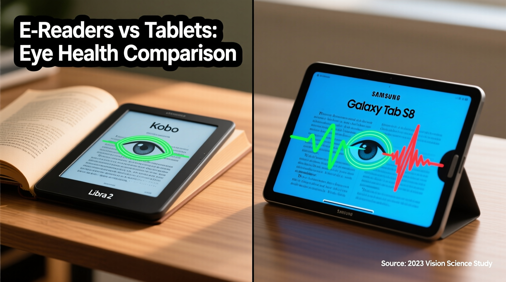 kobo vs samsung tablet are ereaders really better for your eyes