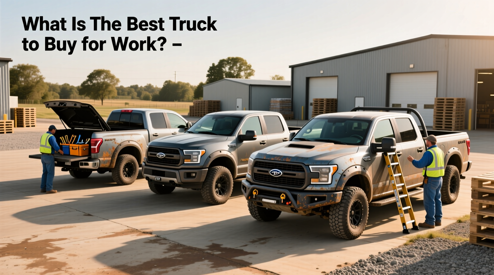Work Pickup Trucks for Sale: What to Look For