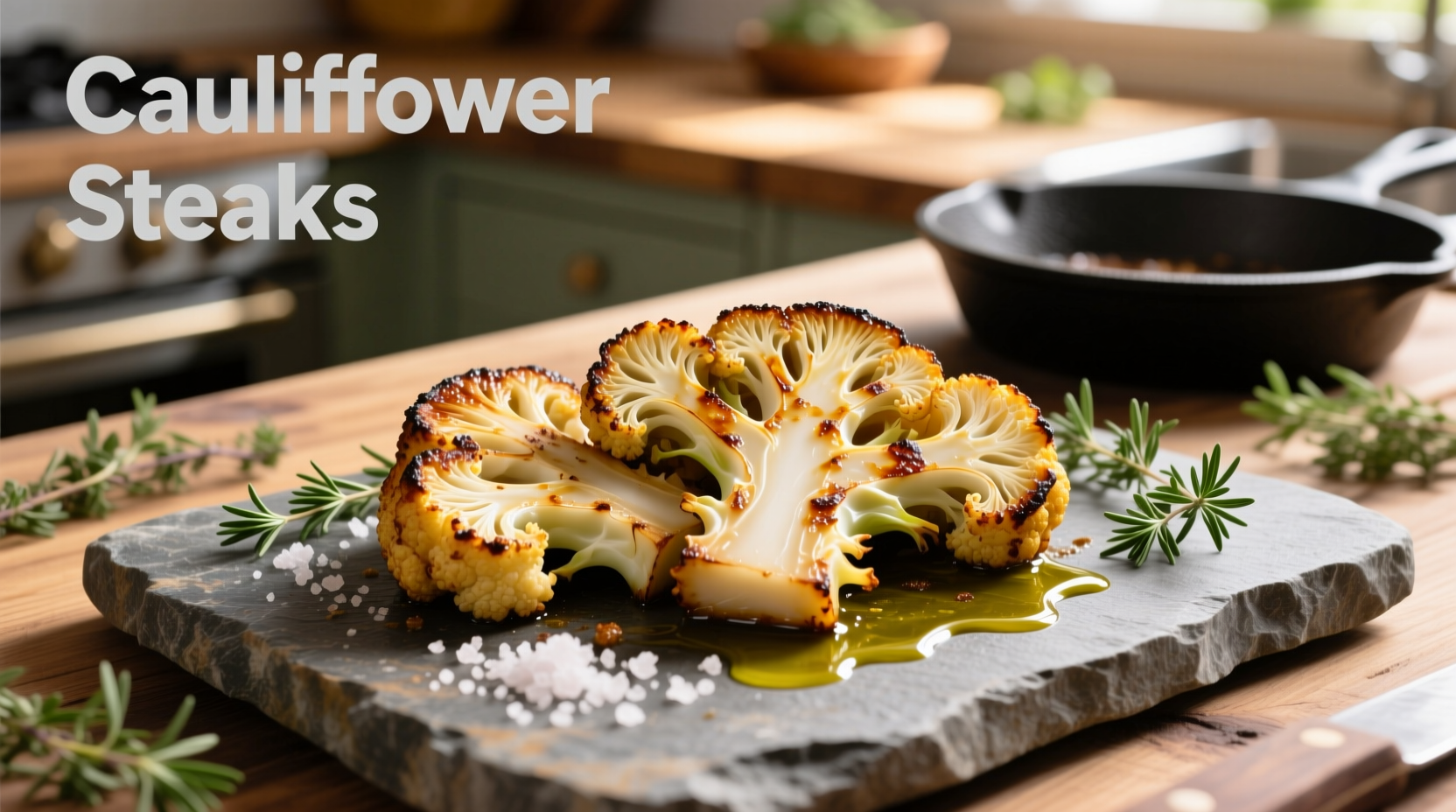 cauliflower roasted steaks
