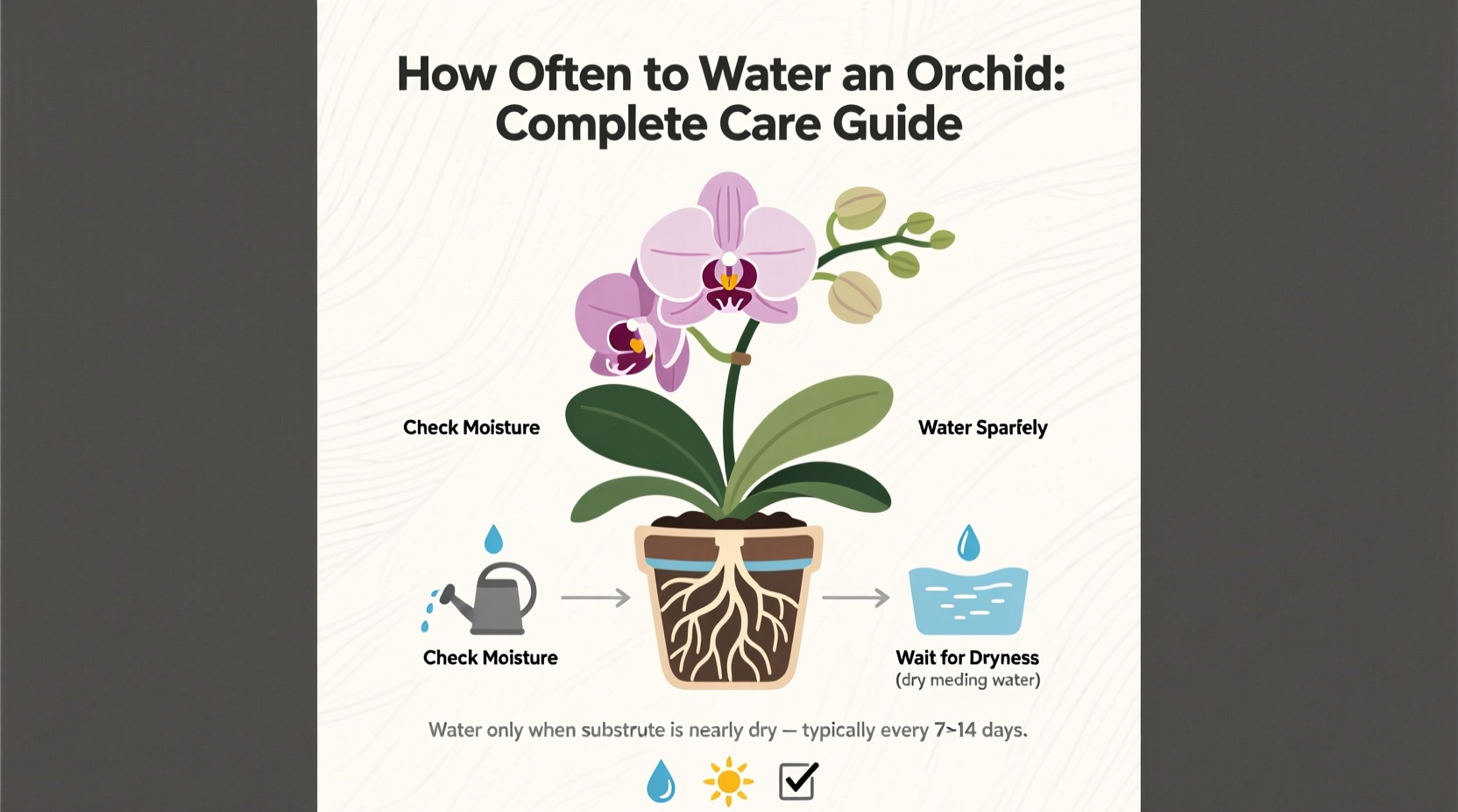 how often should you water a orchid