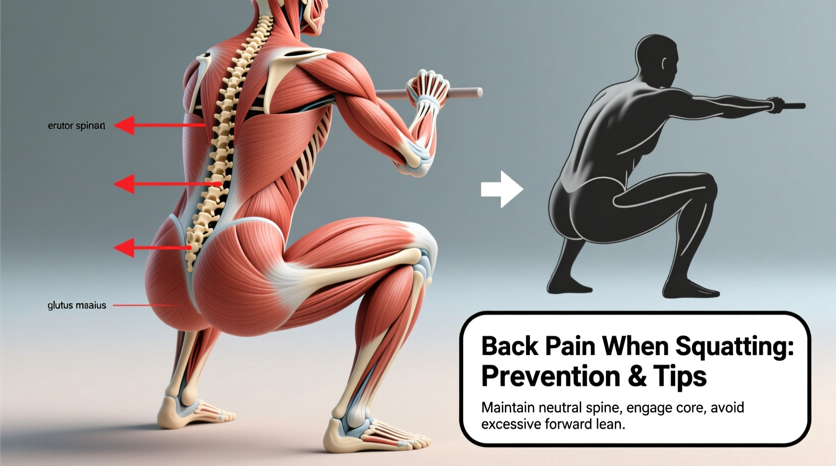 back pain when squatting causes prevention and how to tips
