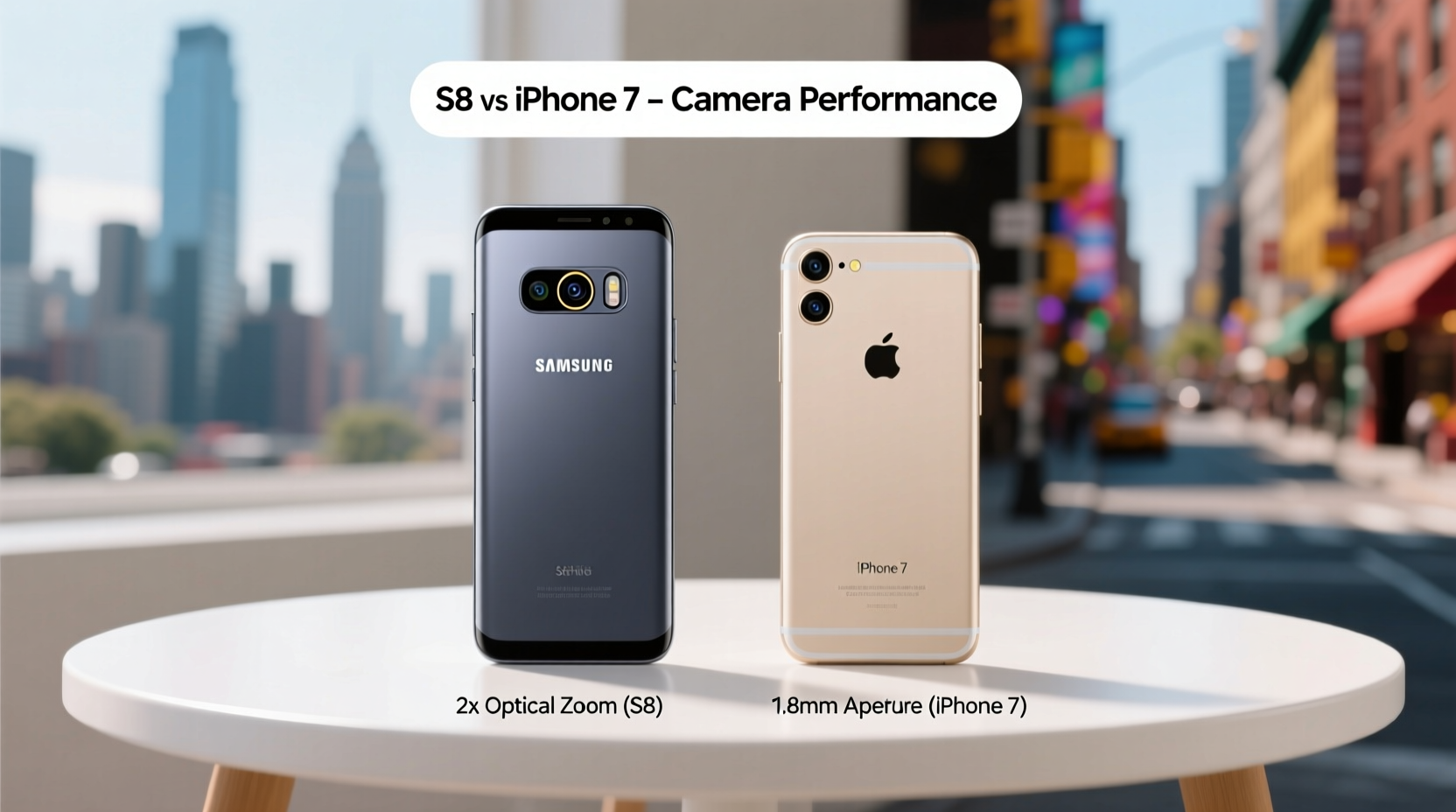 samsung s8 vs iphone 7 was the camera really better or is it just hype