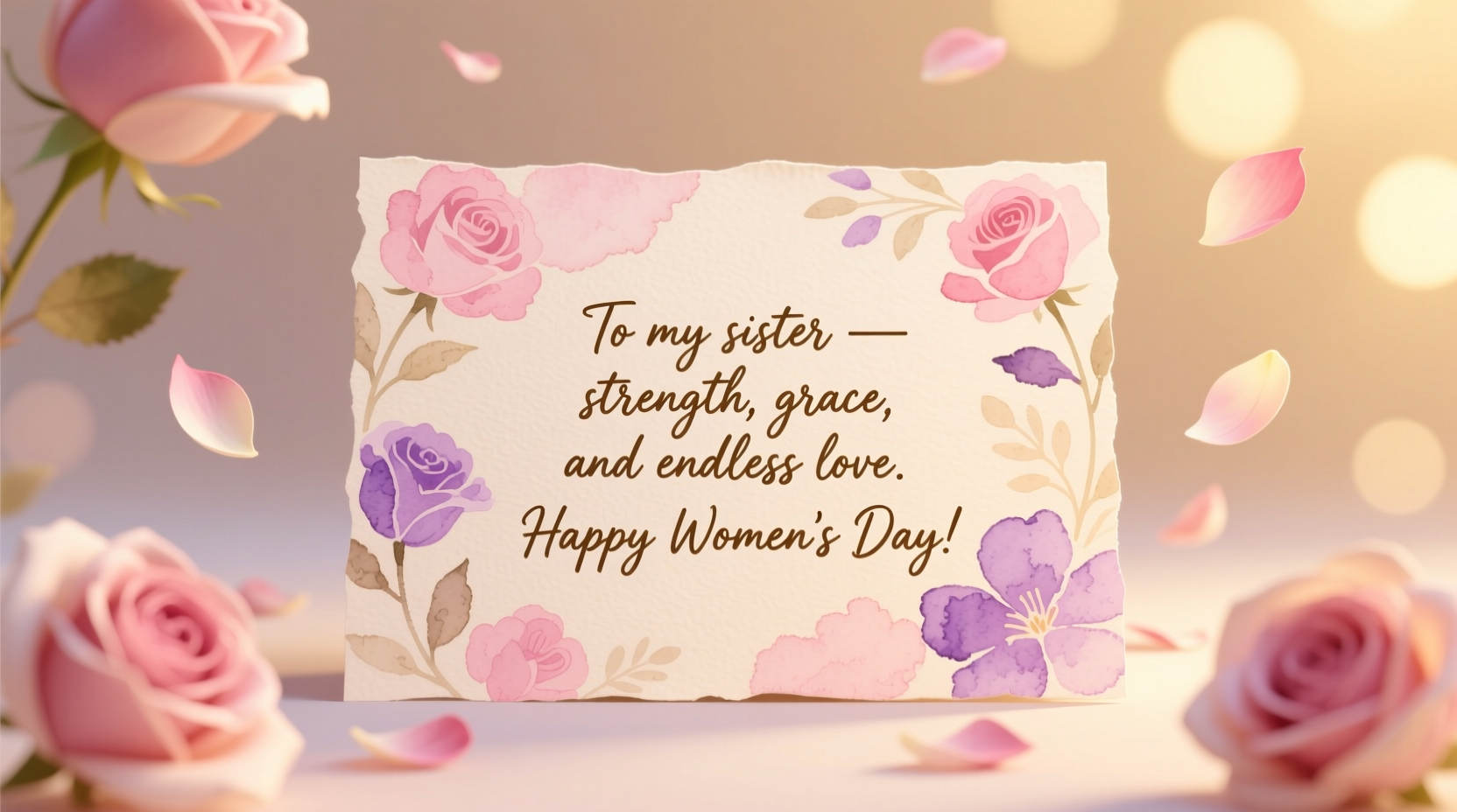 womens day wishes to sister quotes