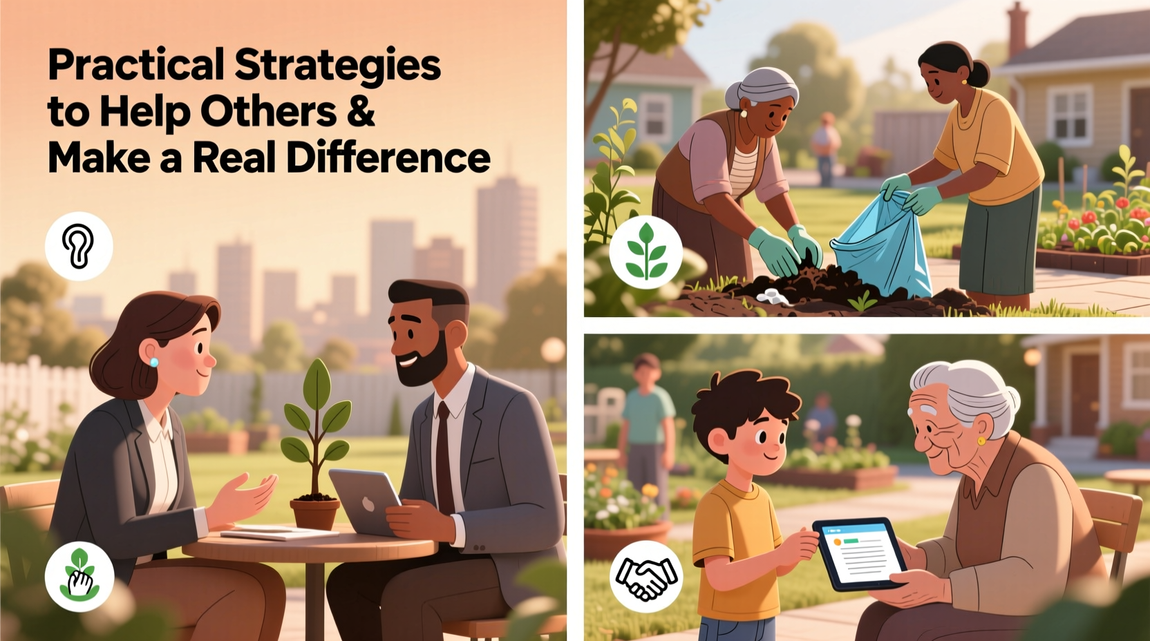 practical strategies to effectively help others and make a real difference