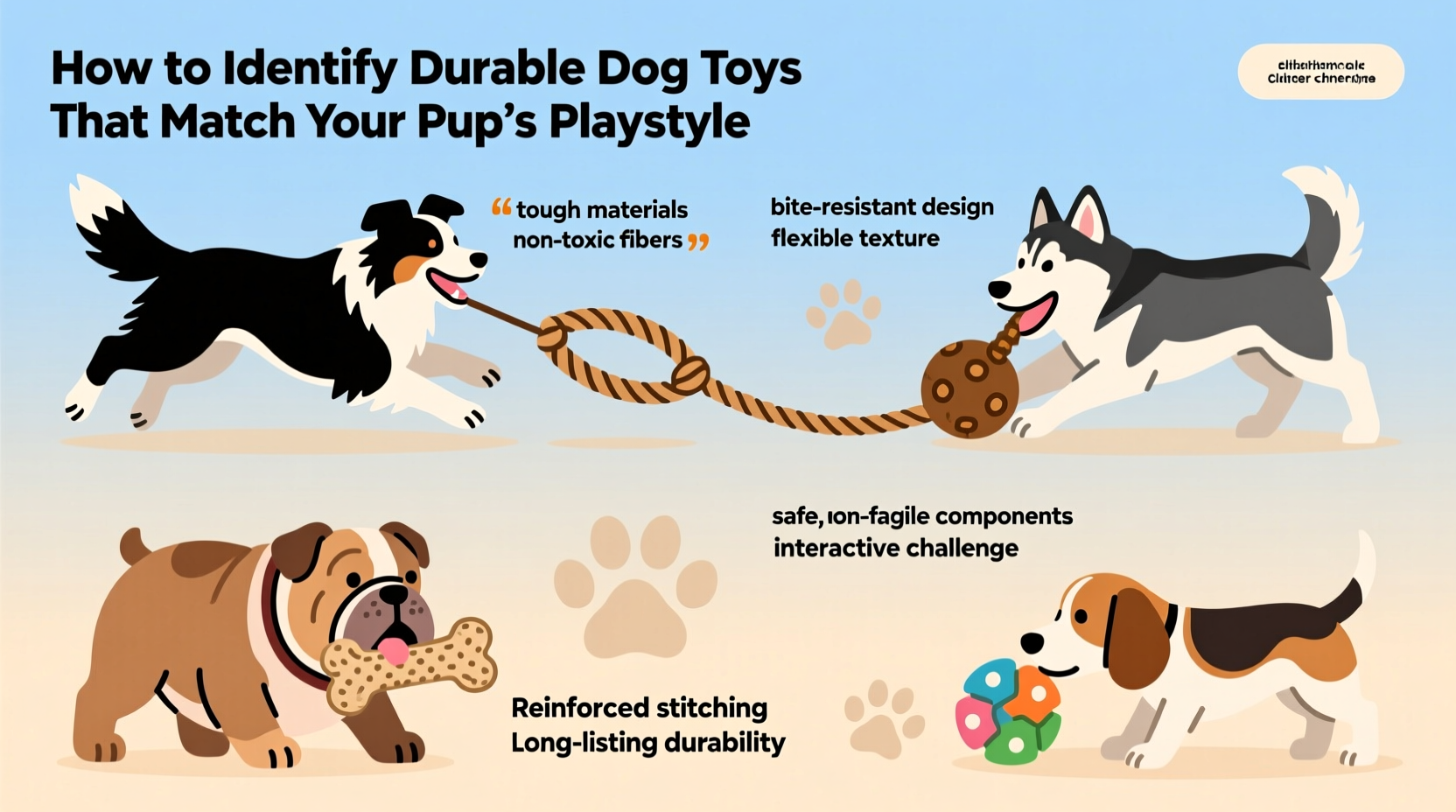 how to identify durable dog toys that keep up with your pups playstyle