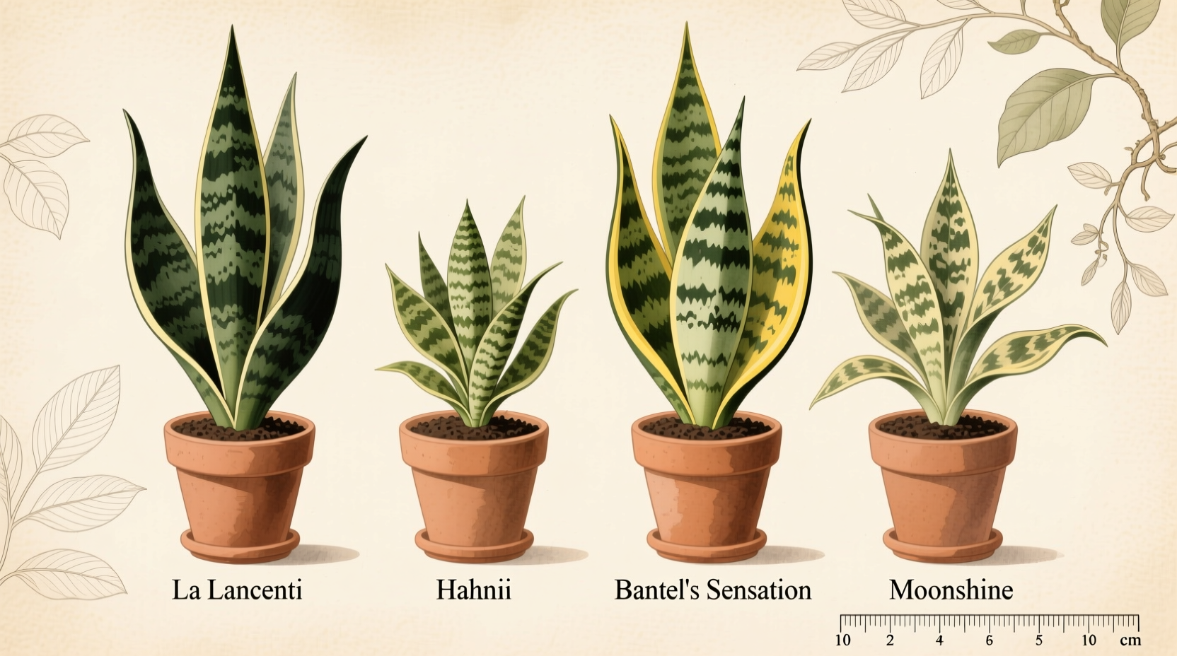 how big do snake plants get