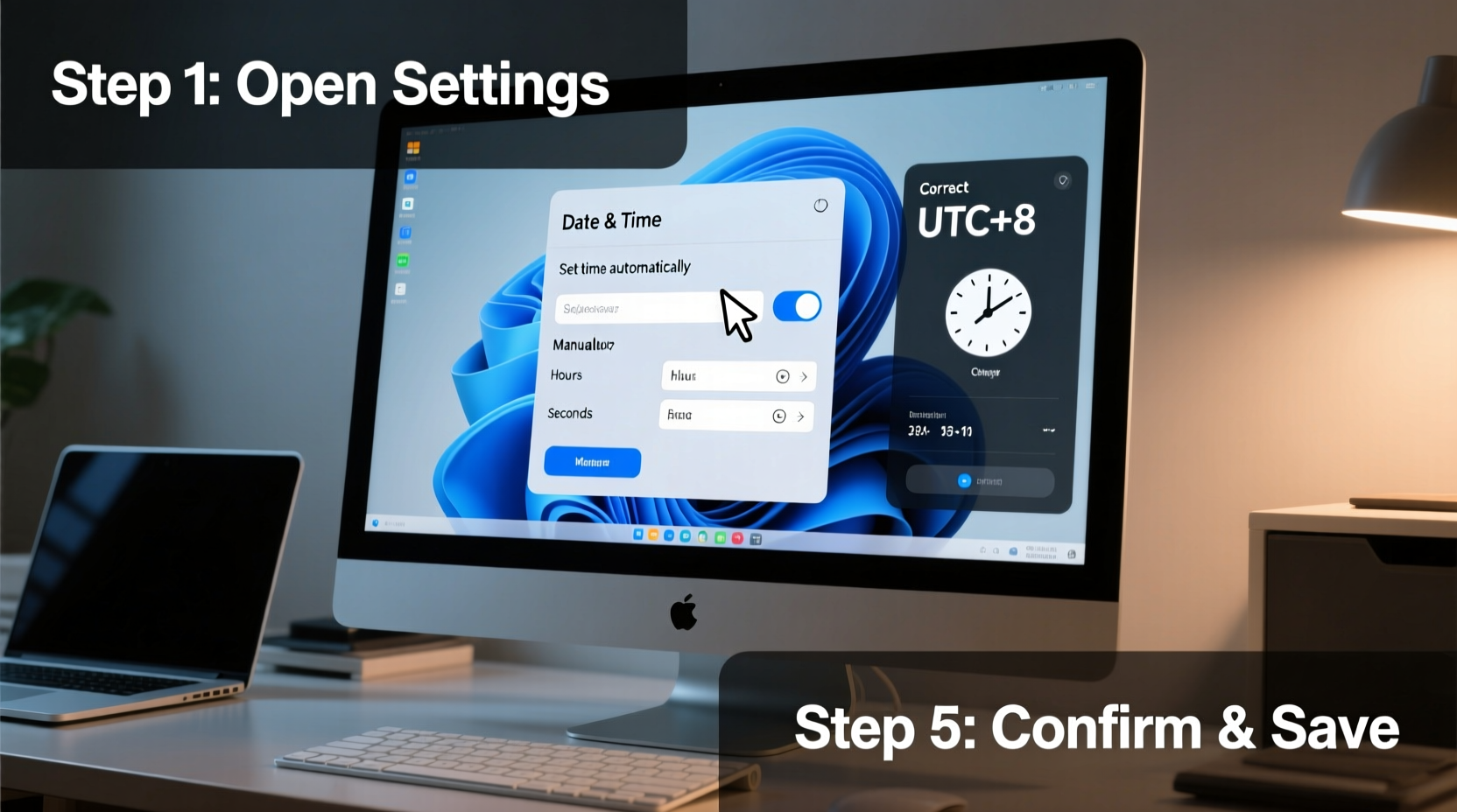 step by step guide to changing the time on your pc for accurate settings