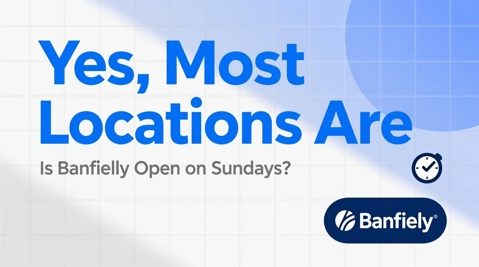 is banfield open on sundays