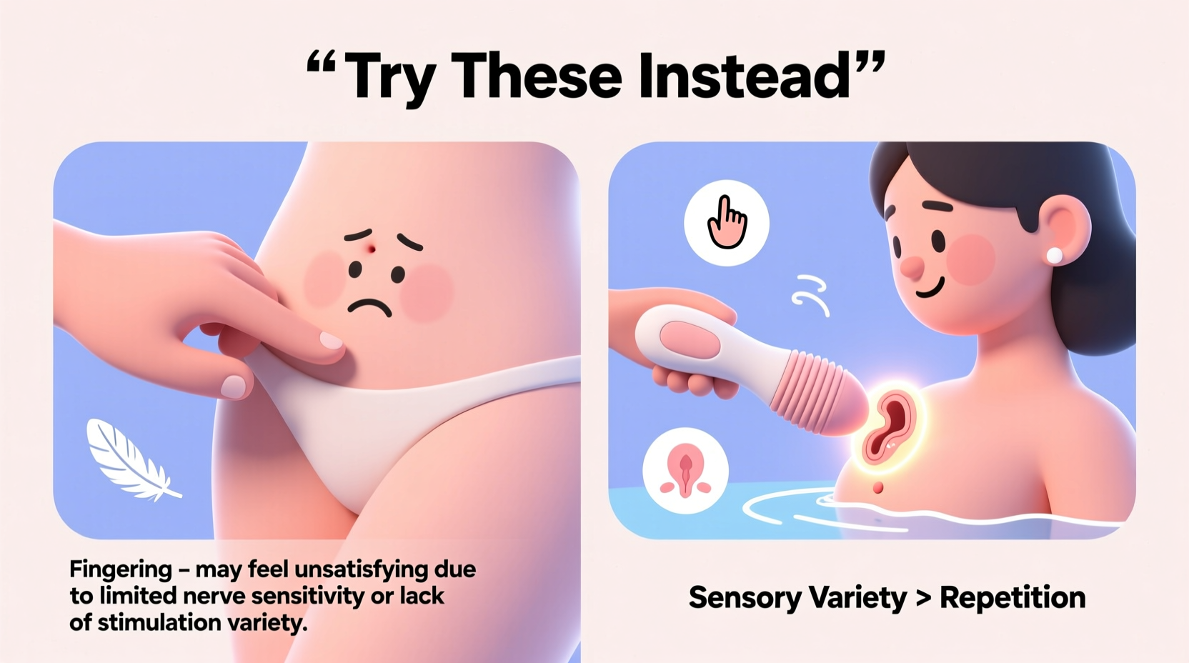 fingering doesnt feel good reasons what to try instead