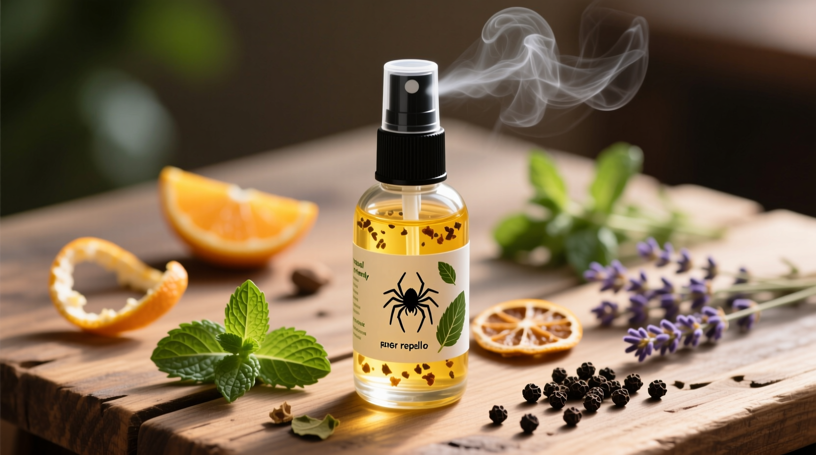 diy spider repellent