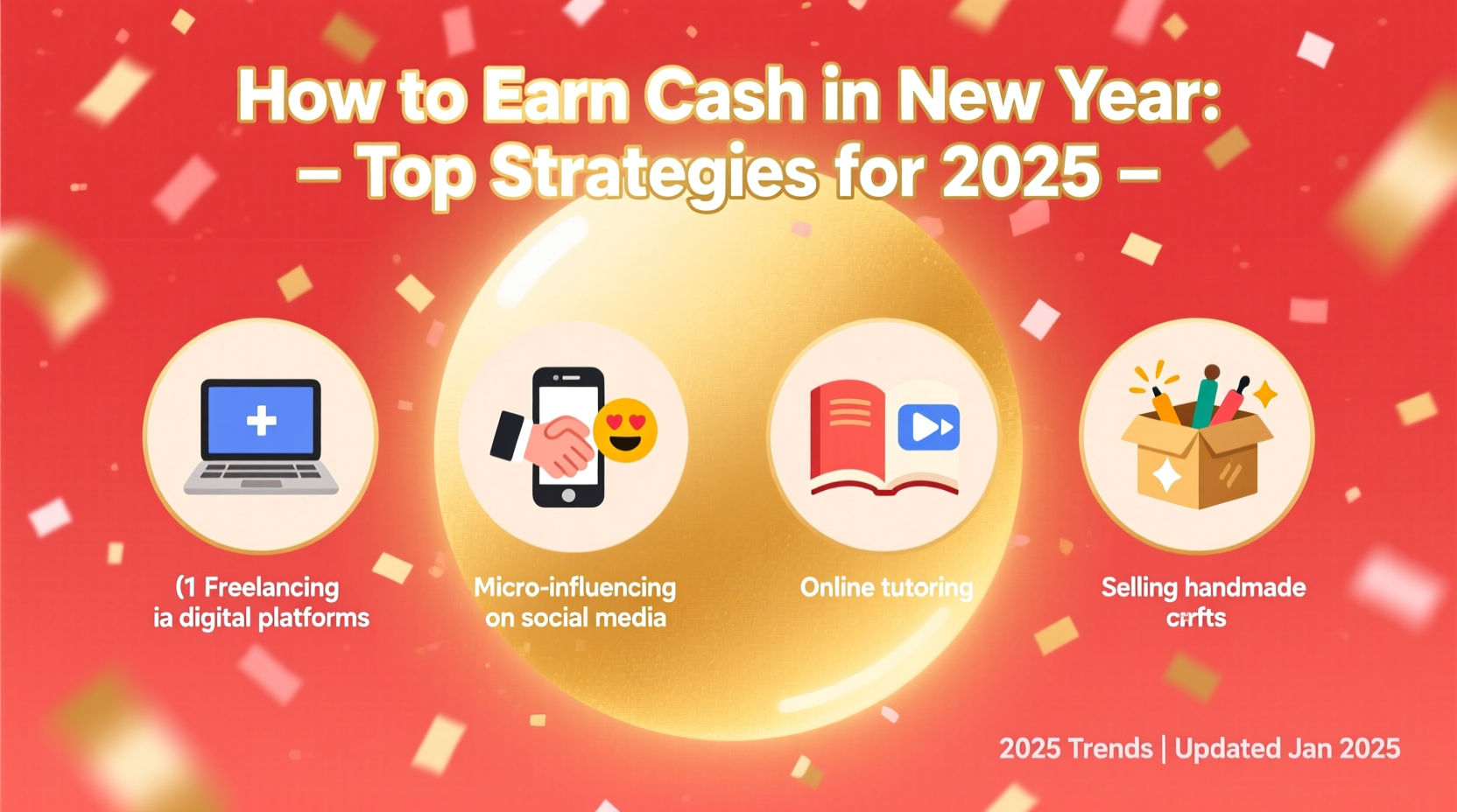 how to earn cash in new year