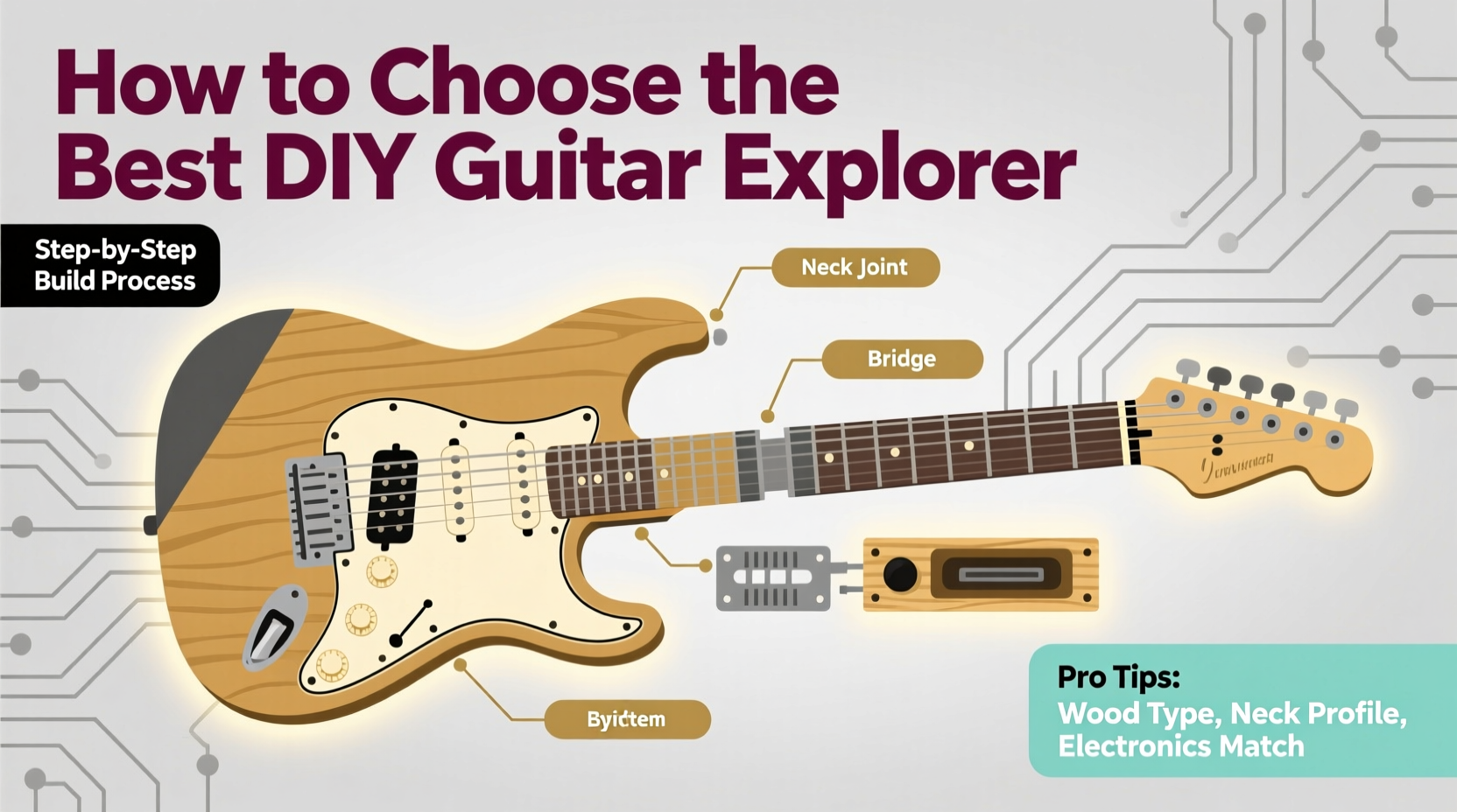 How to Choose the Best DIY Guitar Explorer Kit for Your Build