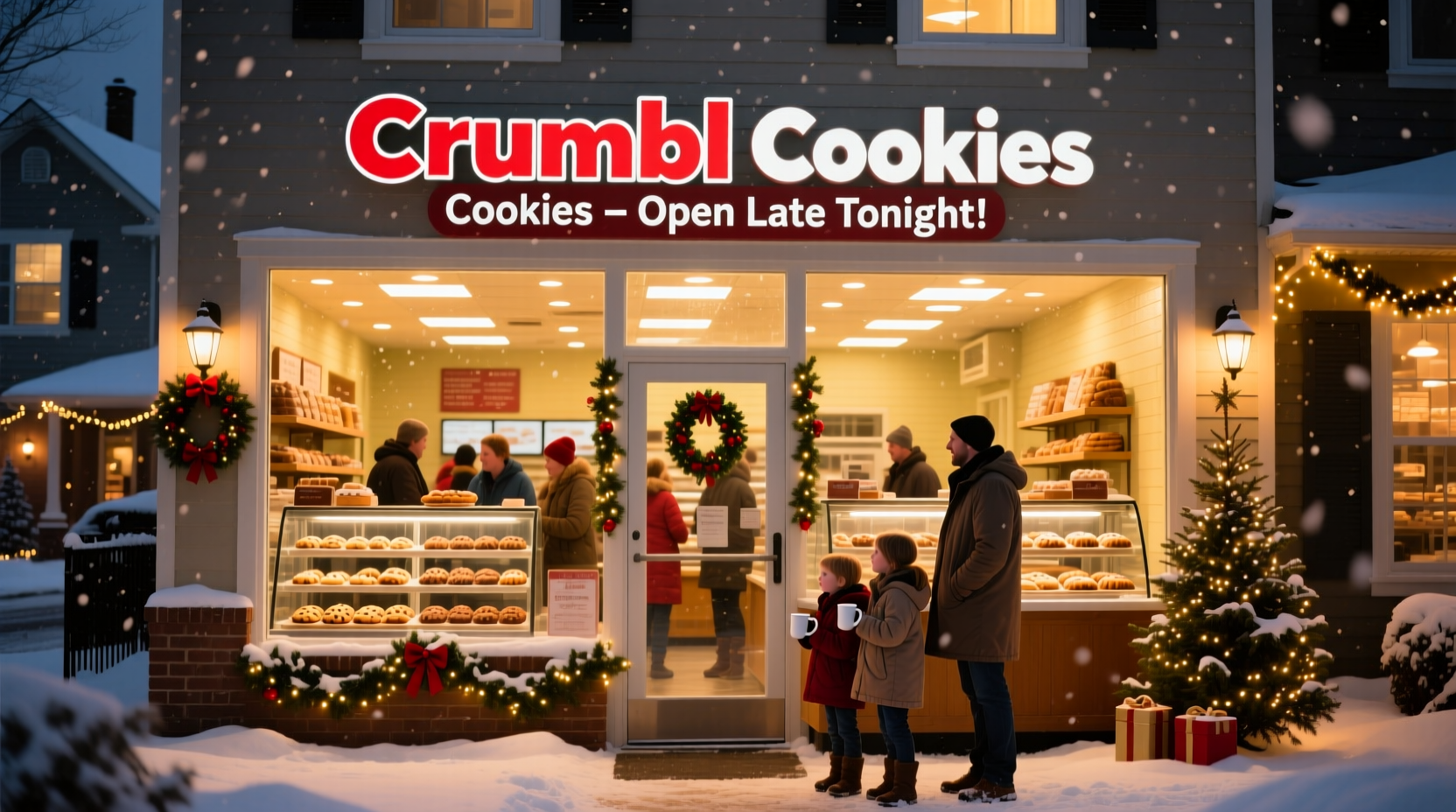 is crumbl cookies open on christmas eve