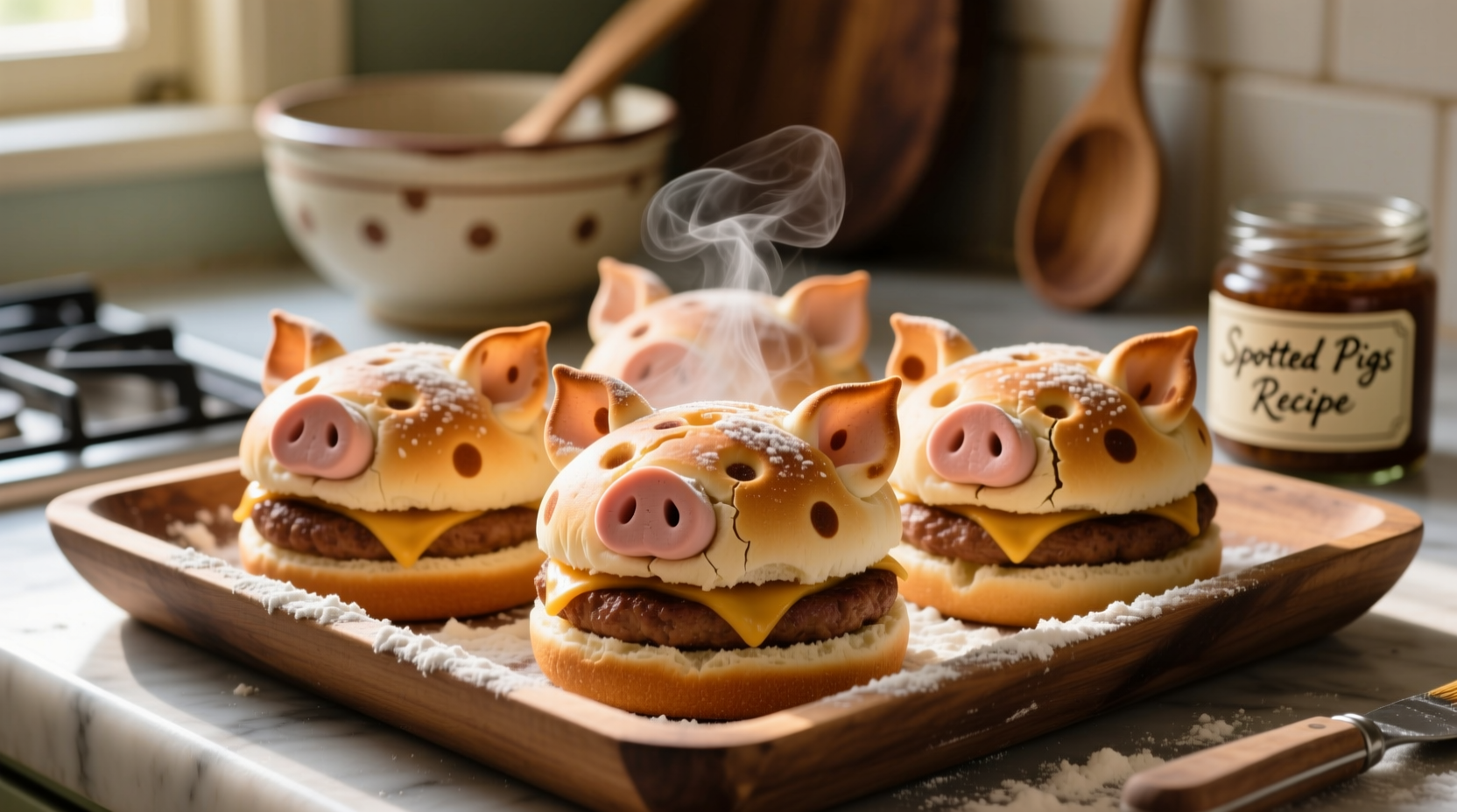 the spotted pigs hamburger buns recipe