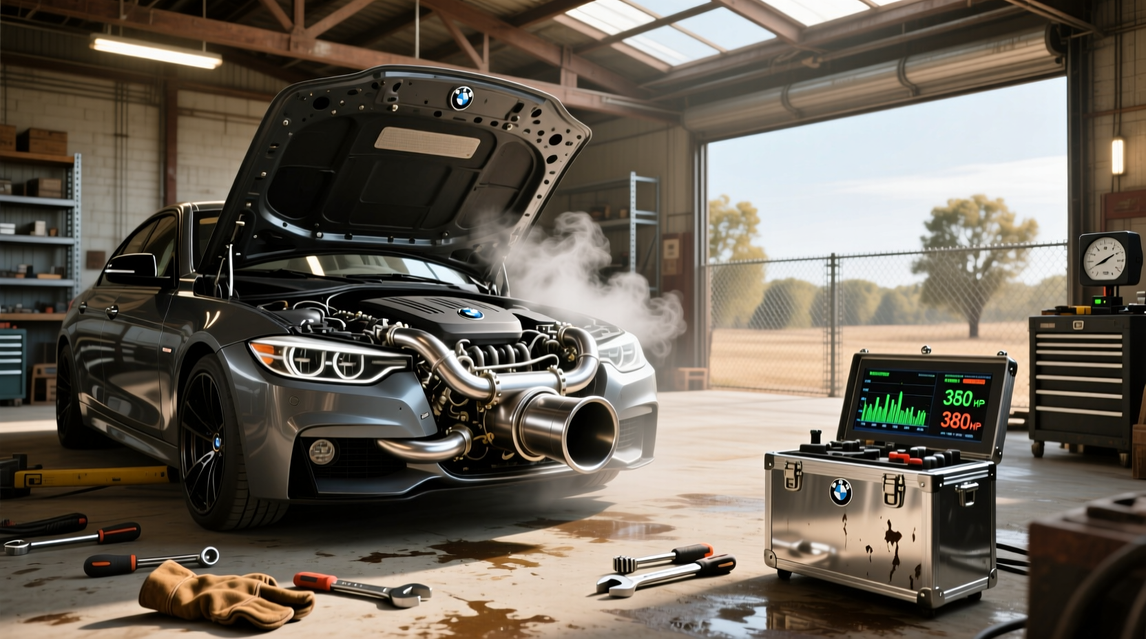 How to choose 335d exhaust,How much HP can a 335d handle?