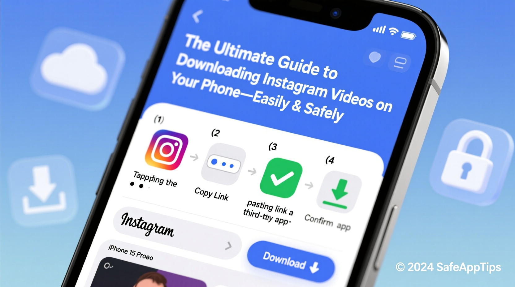 the ultimate guide to downloading instagram videos on your phone easily and safely