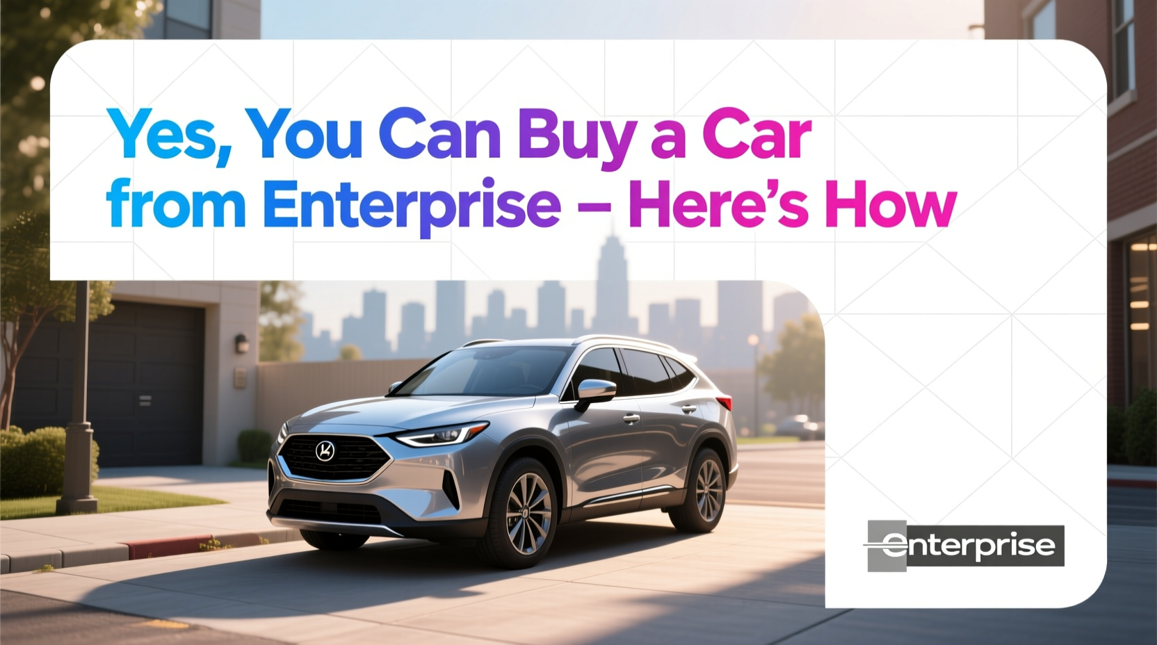 can you buy a car from enterprise