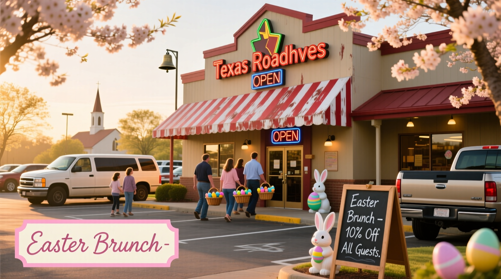 will texas roadhouse be open on easter sunday