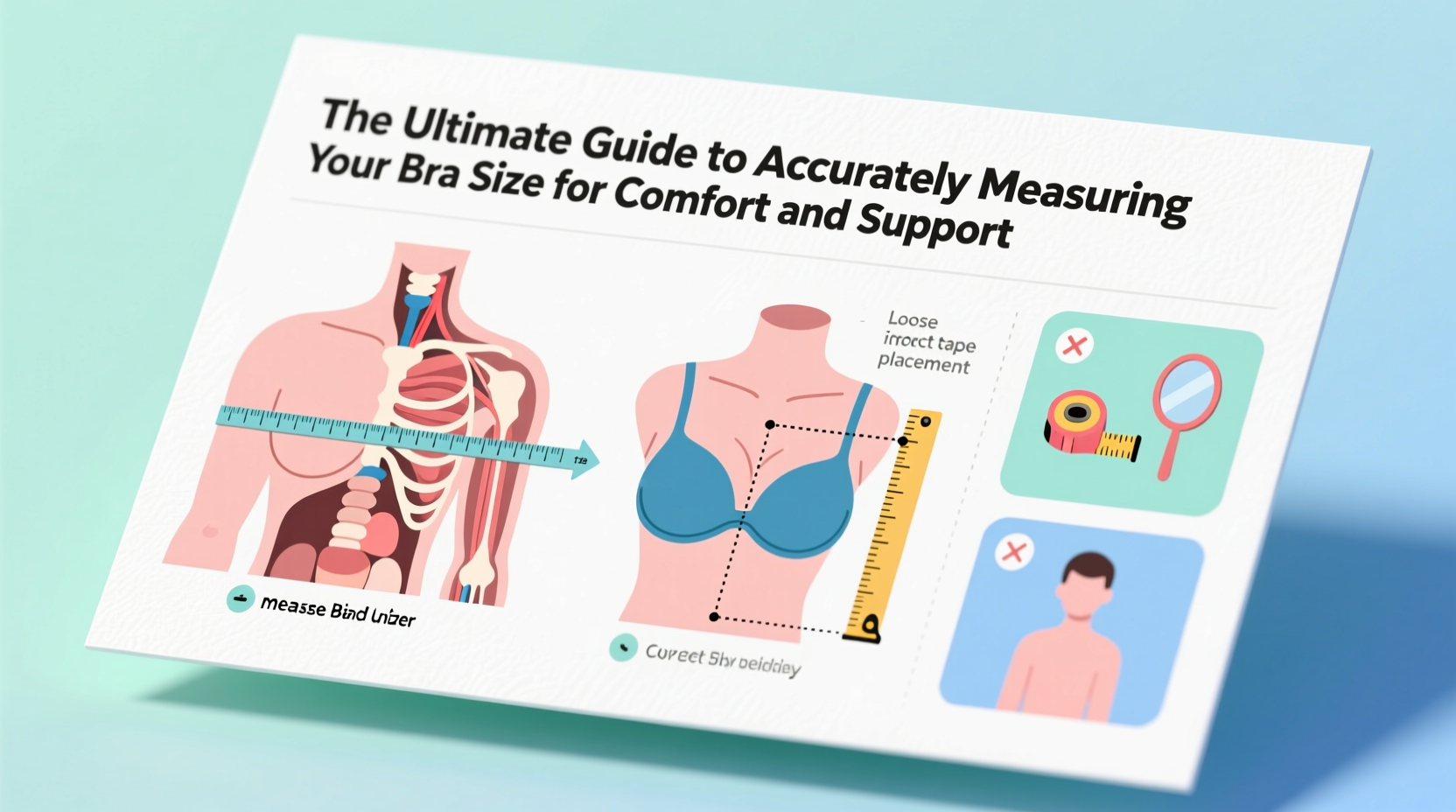 the ultimate guide to accurately measuring your bra size for comfort and support
