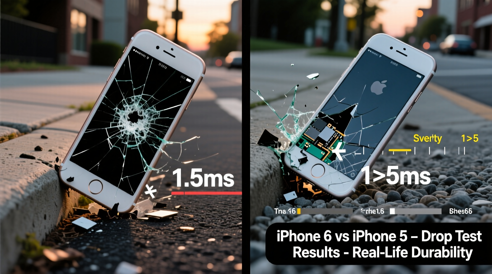 iphone 6 vs iphone 5 which one actually survives drops better in real life