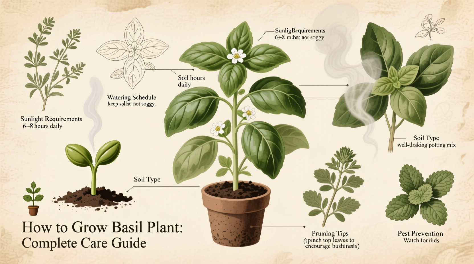How to Grow Basil Plant: Complete Care Guide