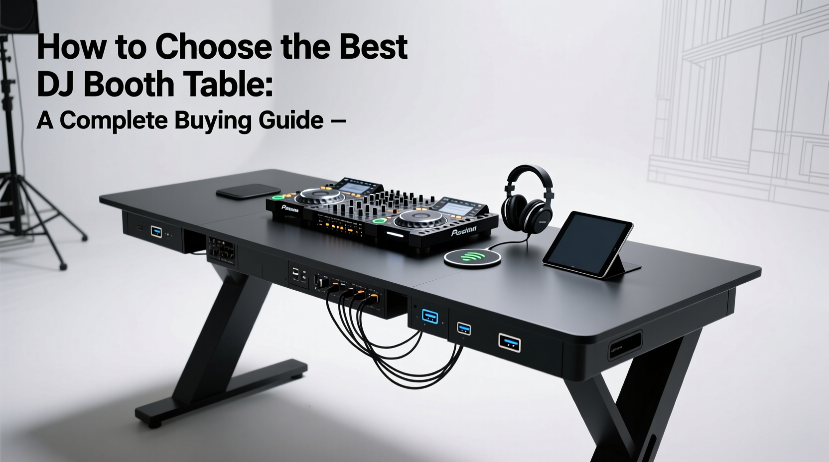 How to Choose the Best DJ Booth Table: A Complete Buying Guide