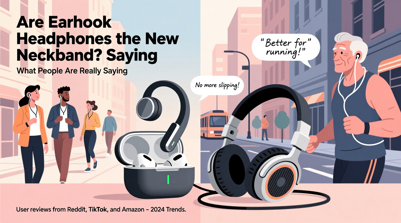 are ear hook headphones the new neckband headphones what people are really saying