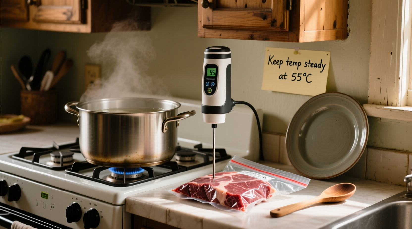 how sous vide without fancy machine
