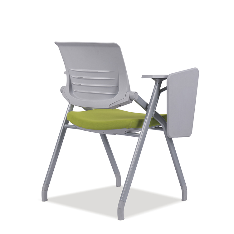 Wholesale plastic foldable with writing board school classroom student conference chair