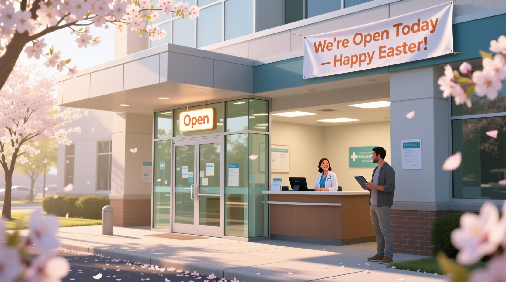are doctor offices open on easter monday
