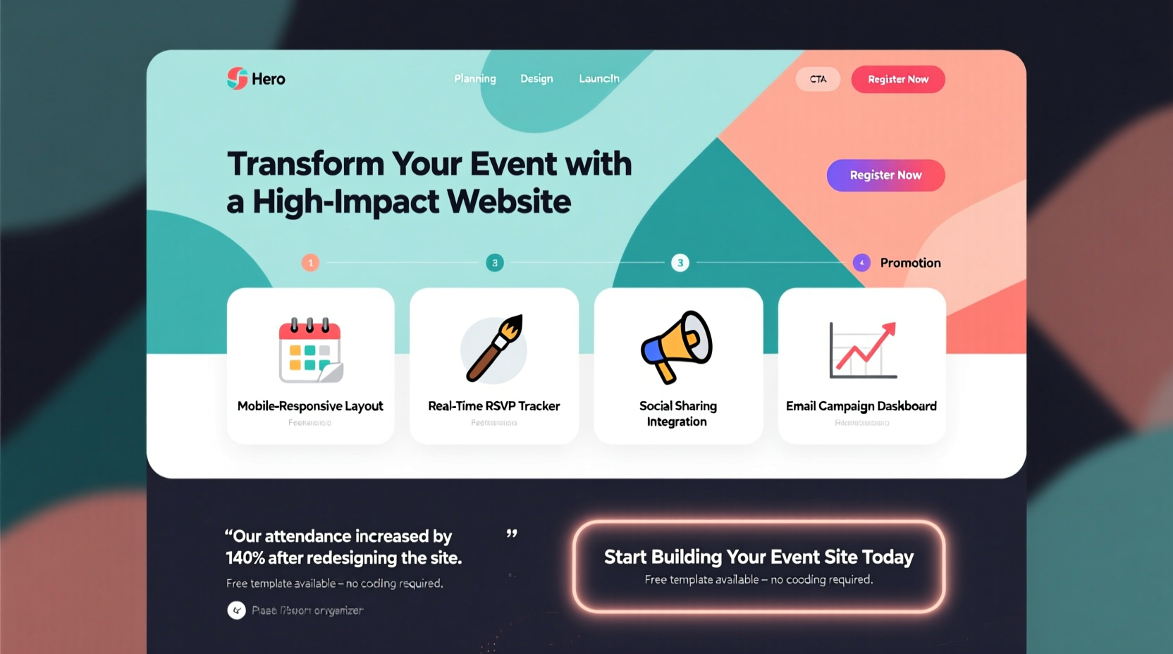 step by step guide to building an effective event website that drives attendance