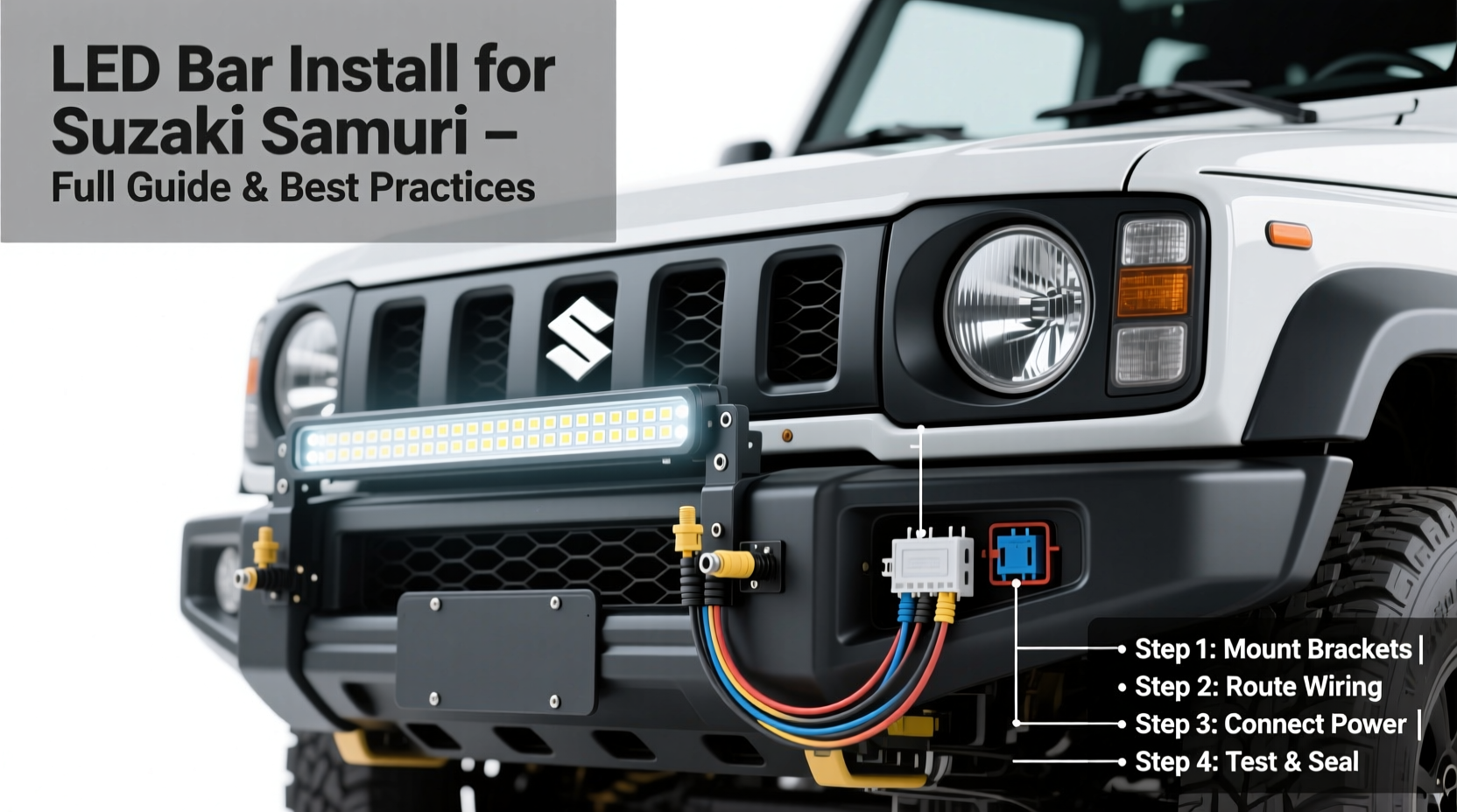 LED Bar Install for Suzuki Samurai: Full Guide & Best Practices