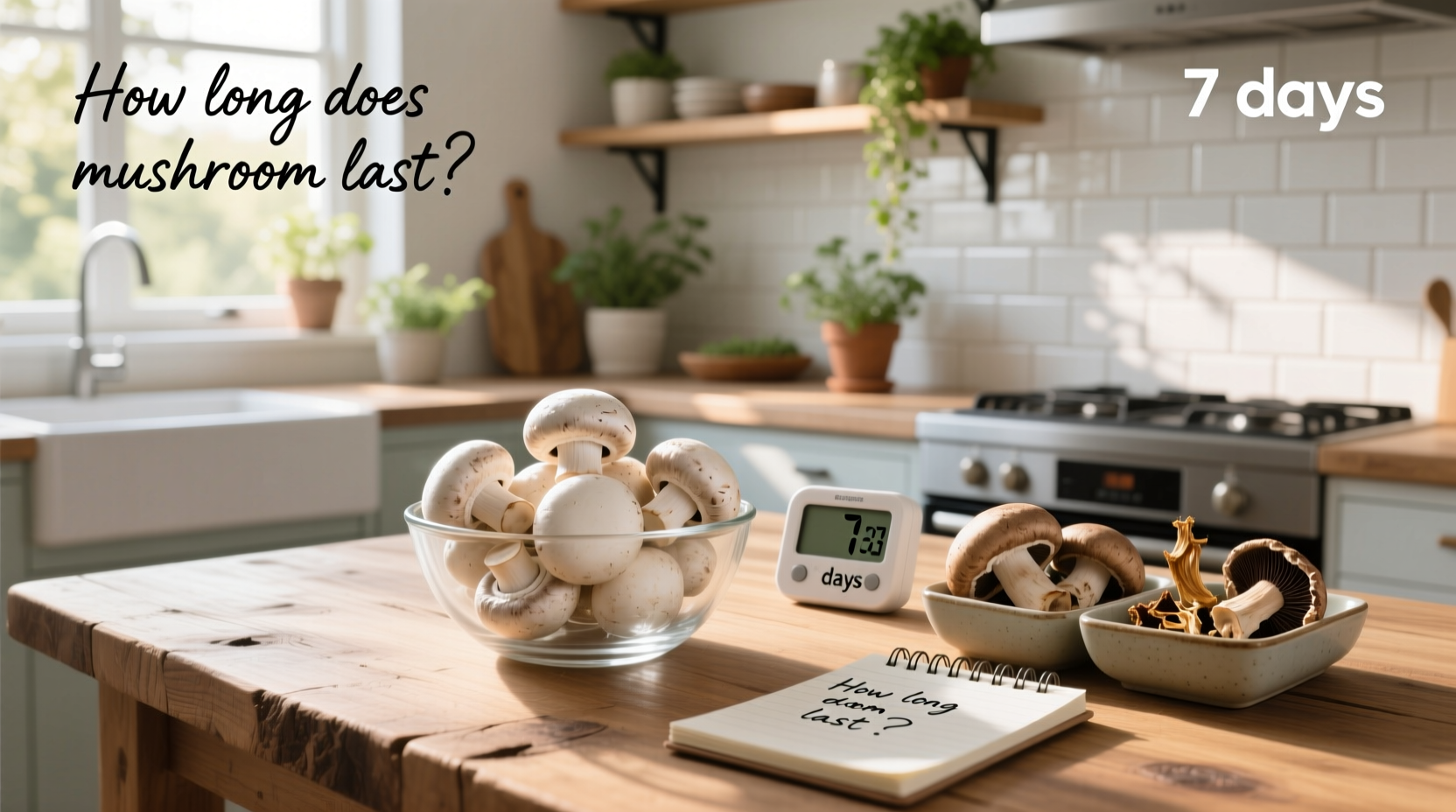 how long mushrooms last fresh vs cooked storage guide