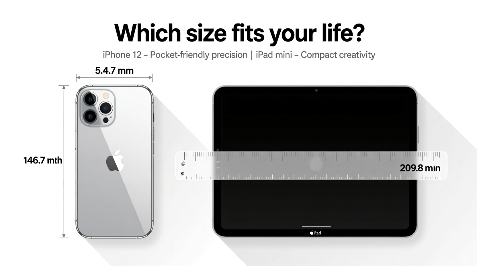 iphone 12 or ipad mini which apple device is the right size for you