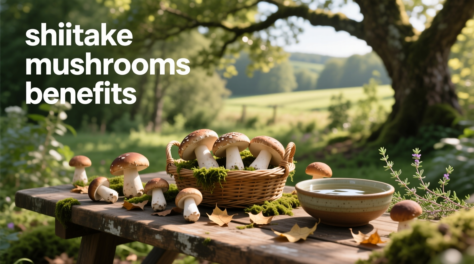 shiitake mushrooms benefits guide