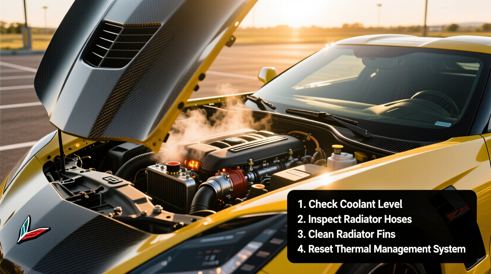 c6z06 overheat summer fix