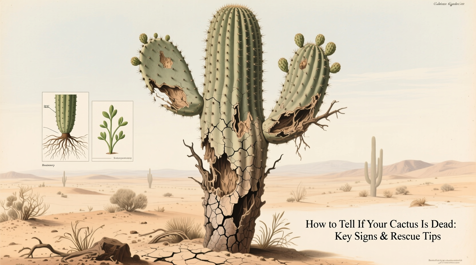 How to Tell If Your Cactus Is Dead: Key Signs & Rescue Tips