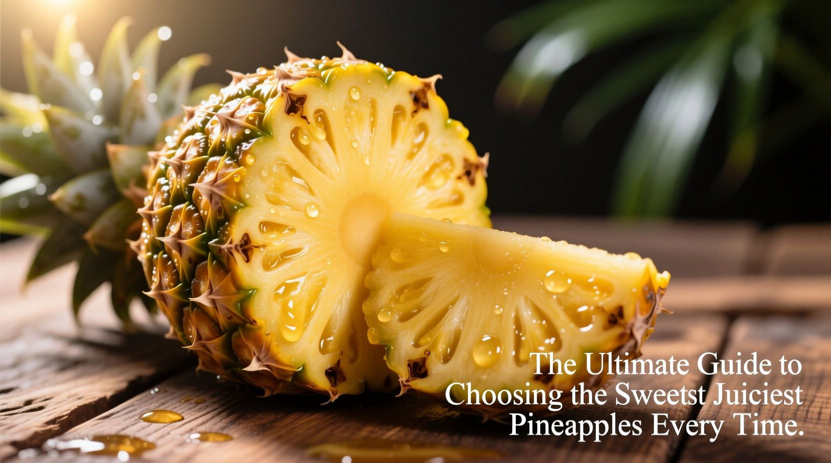 the ultimate guide to choosing the sweetest juiciest pineapples every time