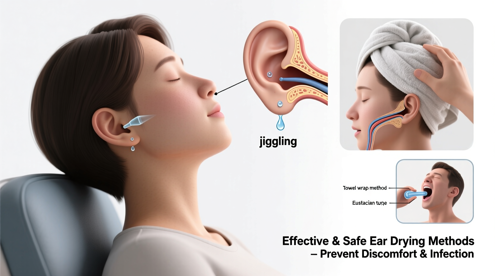 effective and safe methods to remove water from your ear and prevent discomfort