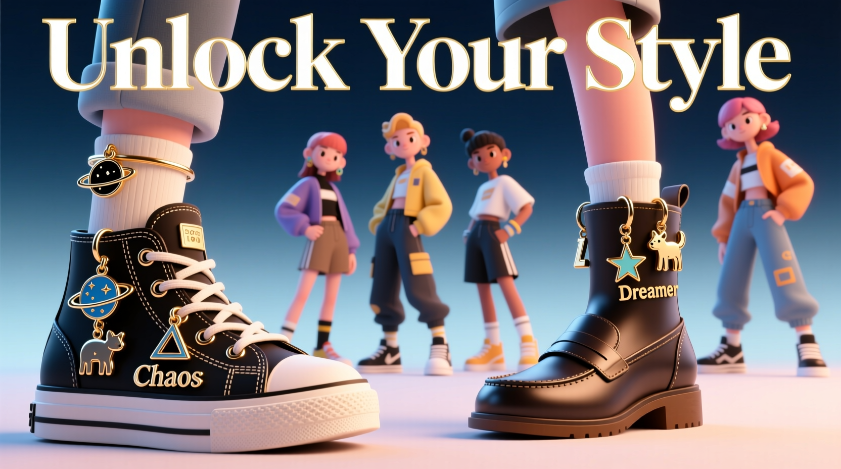 unlock your style a complete guide to using shoe charms to express your personality