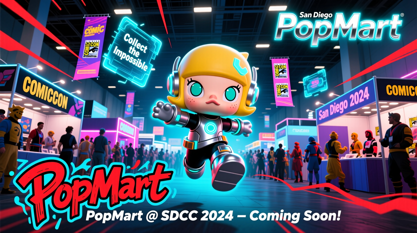 will popmart be at san diego comic con 2024