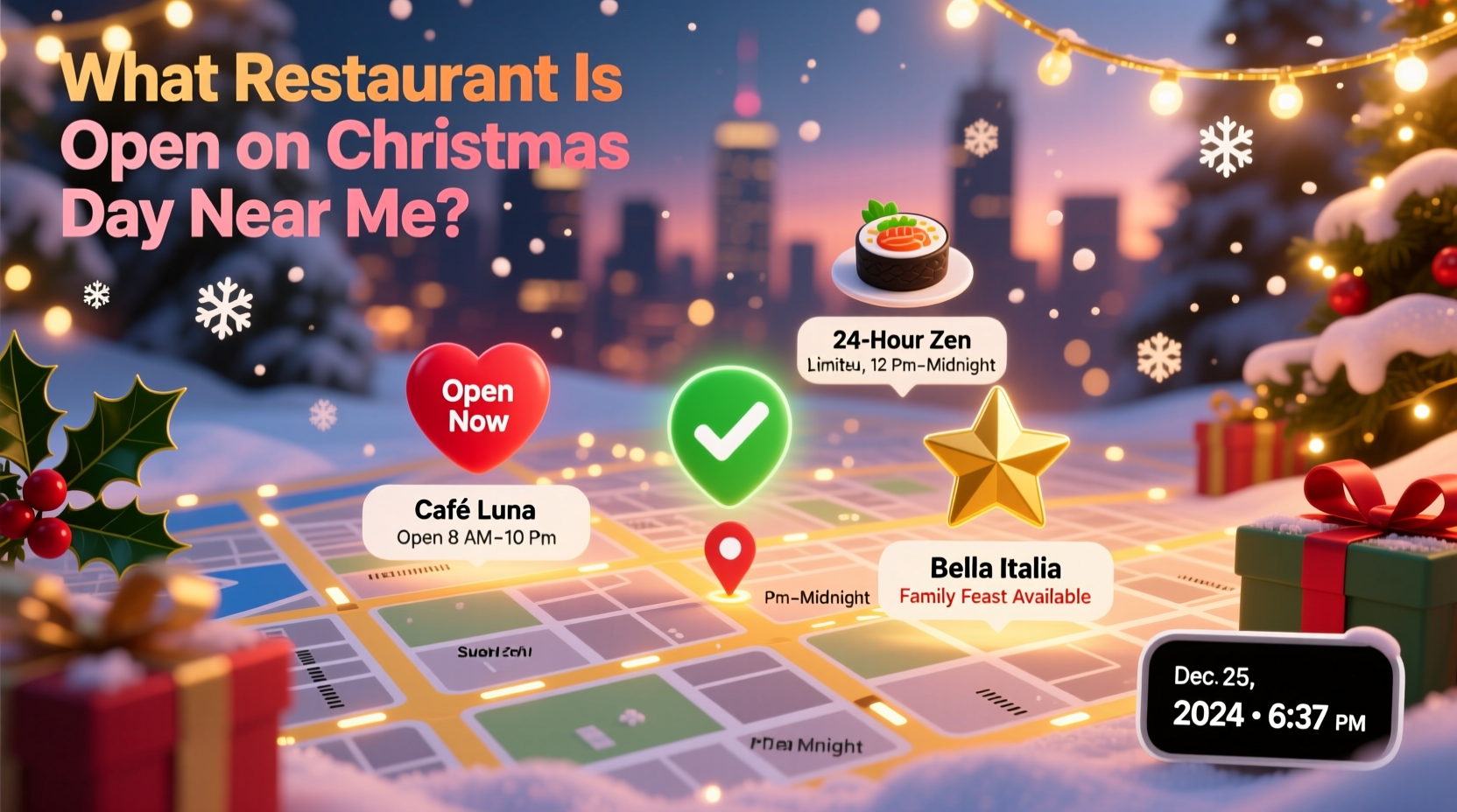 what restaurant is open on christmas day near me