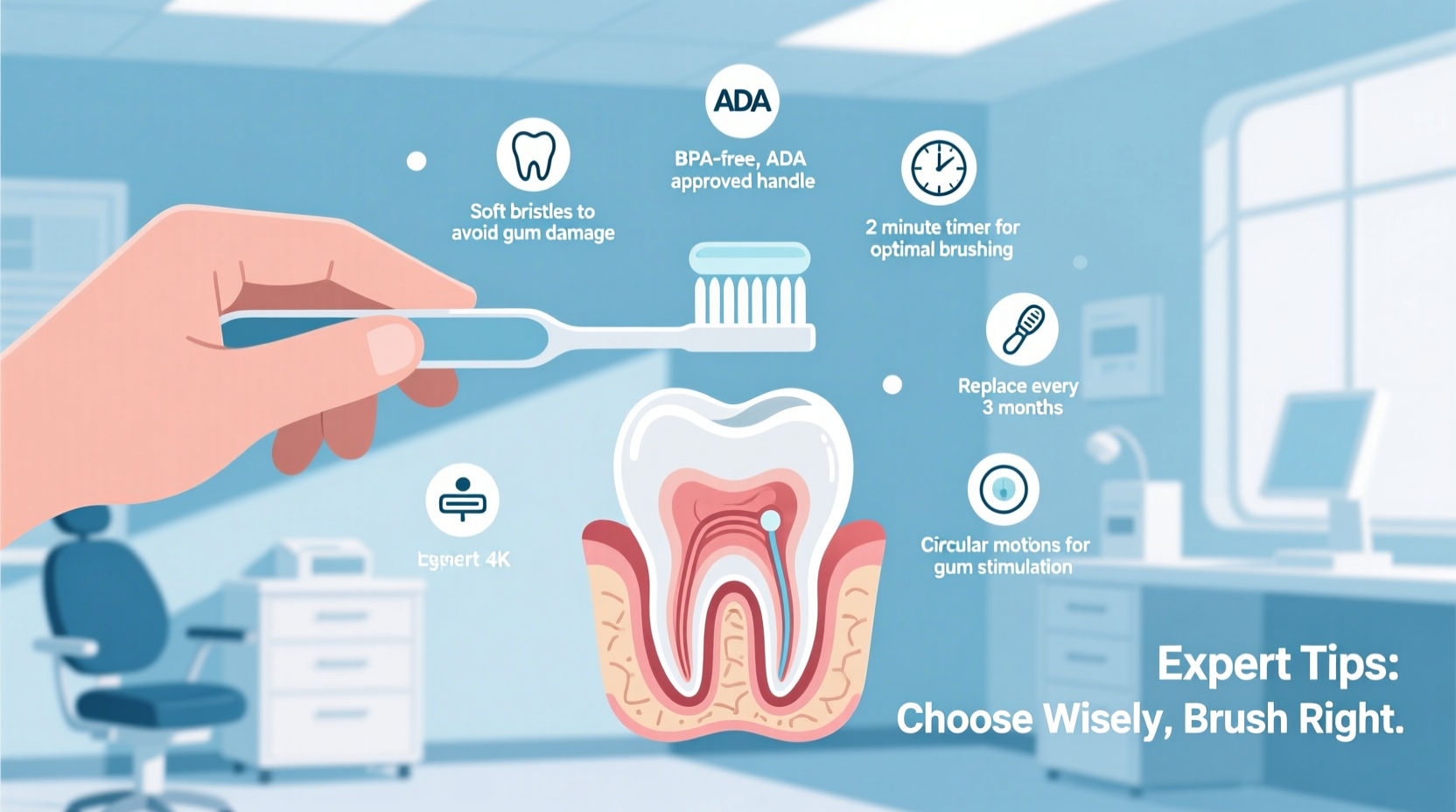 expert tips for choosing the best toothbrush to keep your gums healthy and strong