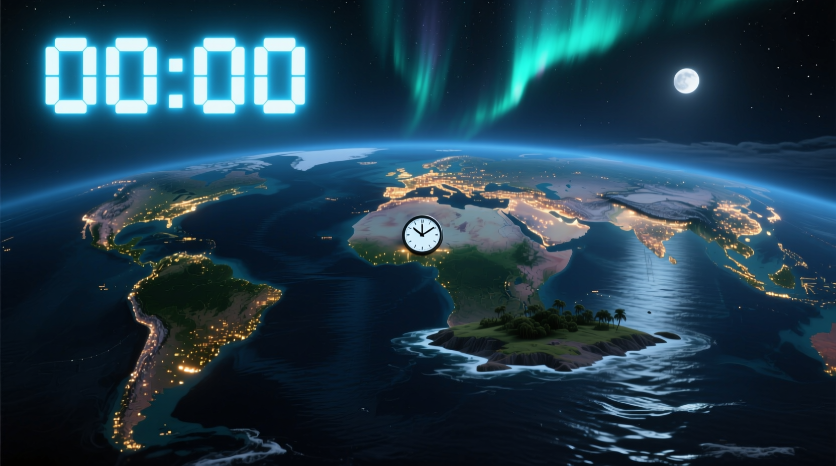 what country is last to go into the new year